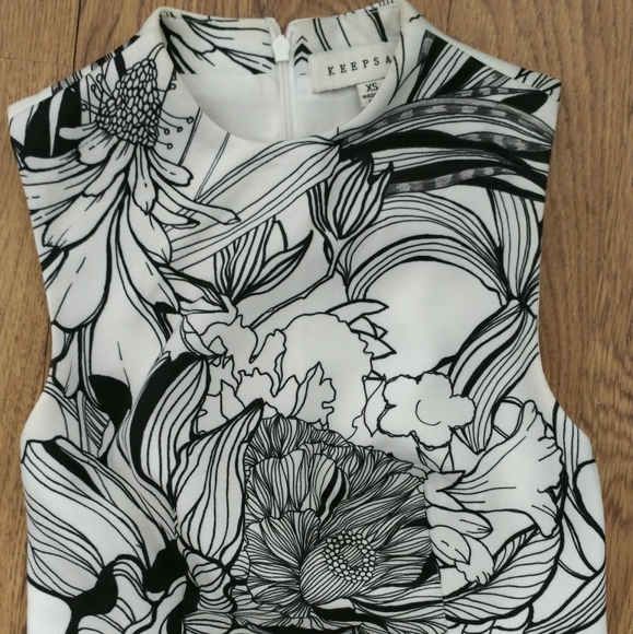 KEEPSAKE THE LABEL | White Floral Print Dress - Picture 7 of 11